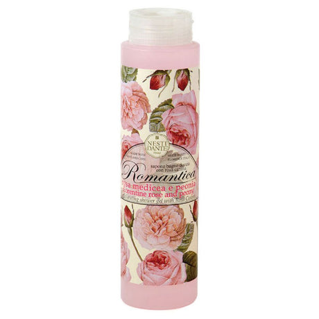 Nesti dante romantica rose pæon shower gel 300ml