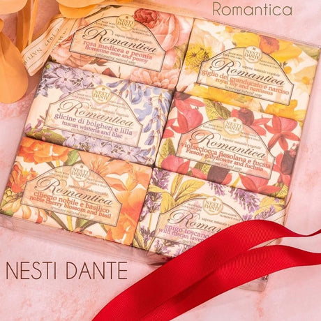 Nesti dante romantica gavesæt sæbe 6x150gr.