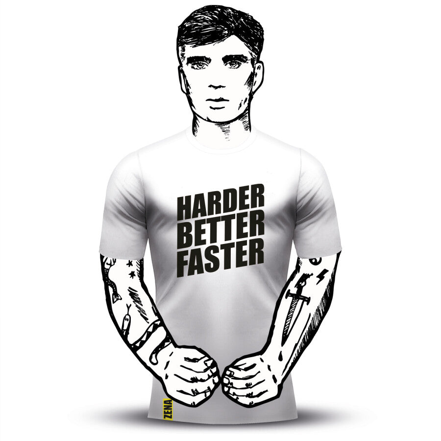 Zena t-shirt hbf white xs