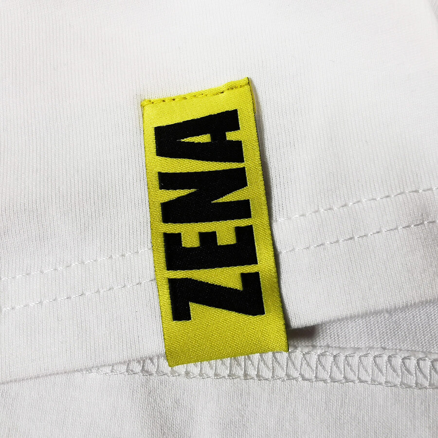 Zena t-shirt hbf white xs