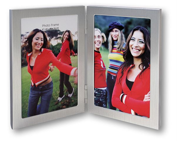 Zep Photo Frame 8702v2 sølv 2x 13x18 cm