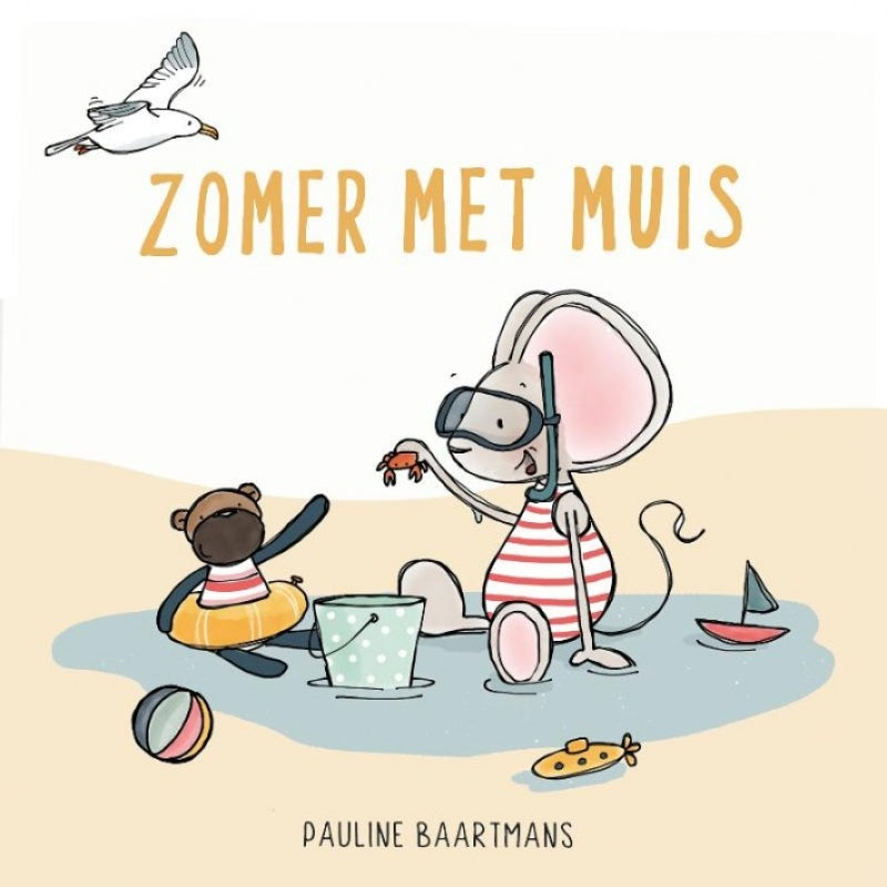 Hvid løve sommer med mus