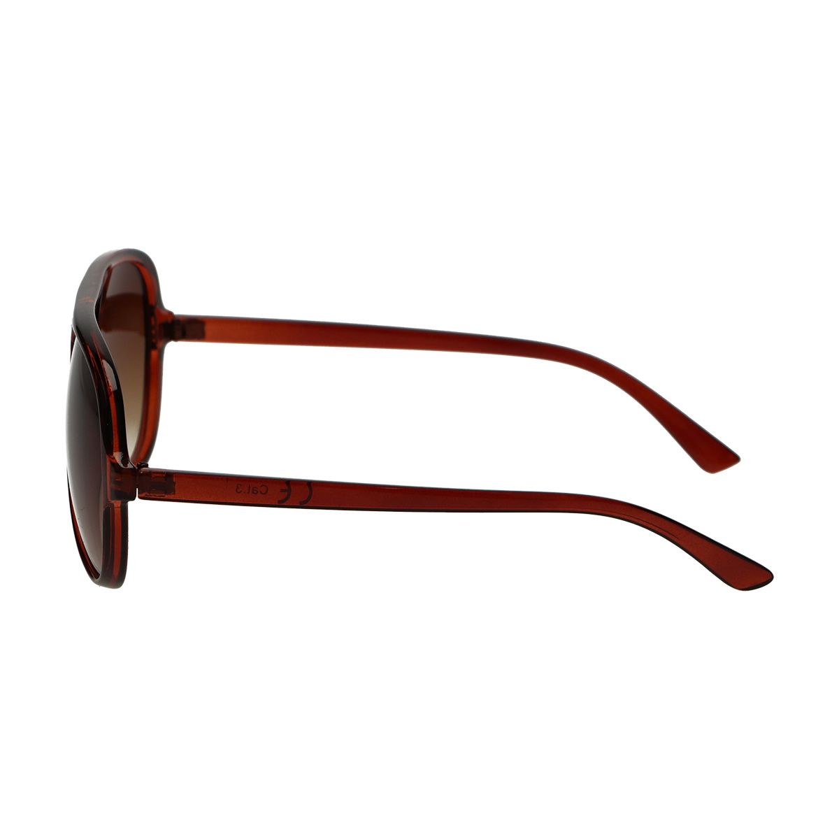 Spectrum solbriller vintage pilot gradient brune damer