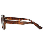 Spectrum polarized zonnebril tortoise bruin met goud dames