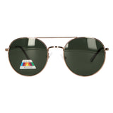 Spectrum polariserede solbriller pilotgrønt glas unisex