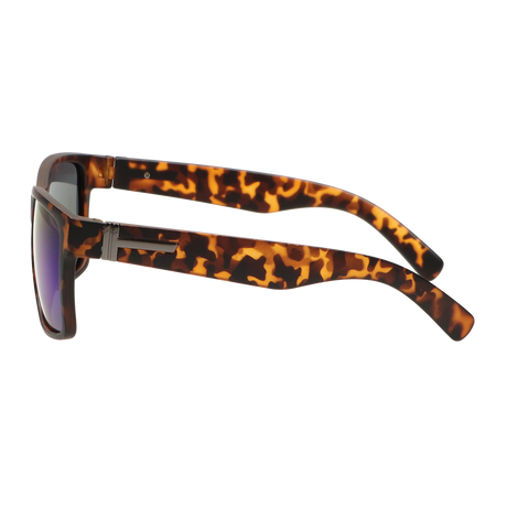 Spectrum polarized zonnebril vierkant tortoise blauw unisex