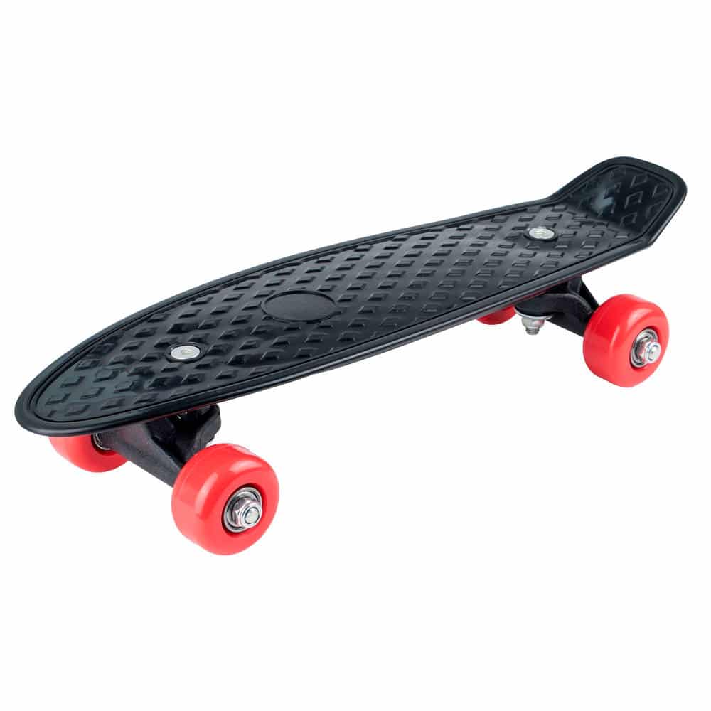 Jonotoys playfun penny board sort, et fint lille skateboard til begyndere