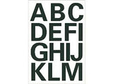 Andre mærker - - Hvide bogstaver A -z 25mm