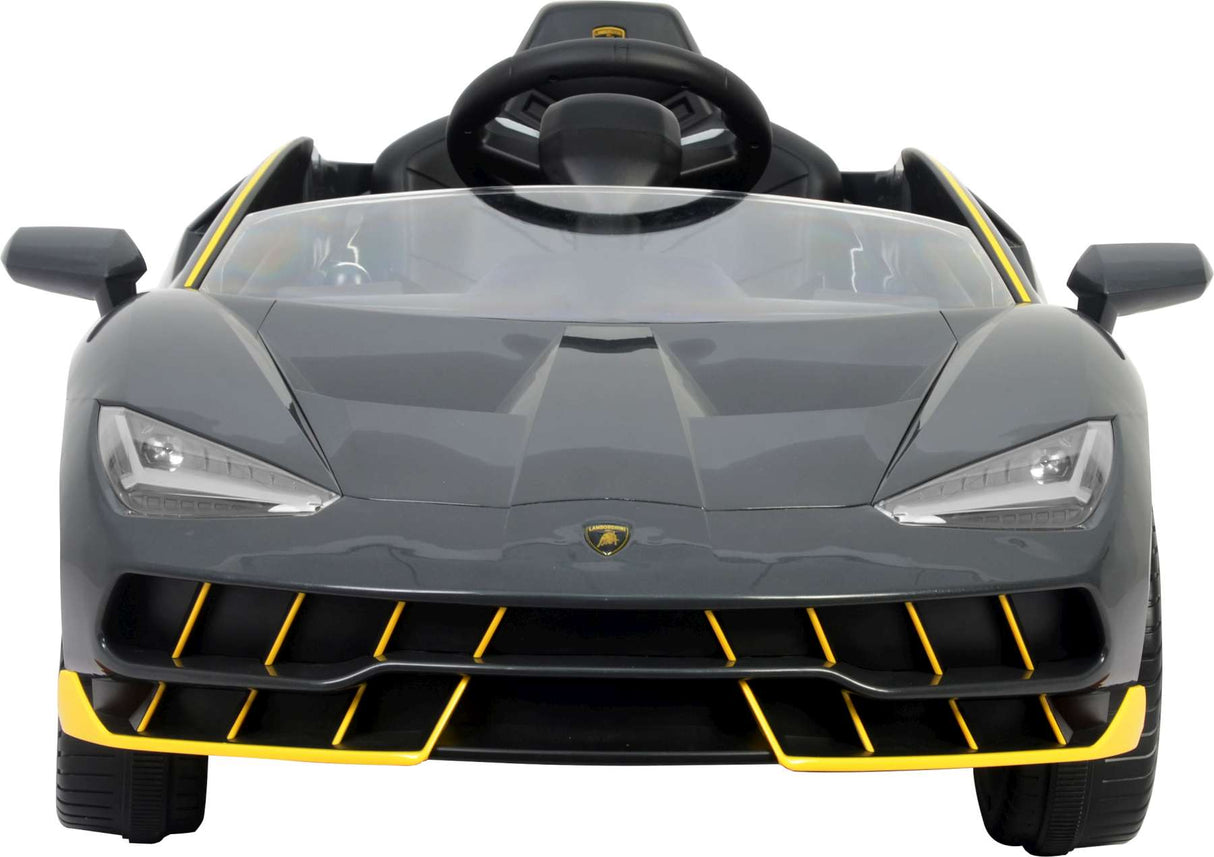 Lamborghini Centenario grå elbil med fjernbetjening 12 volt