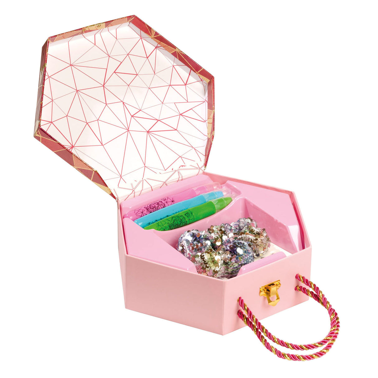 Totum bling bling hår kridt og glitter tatoveringer