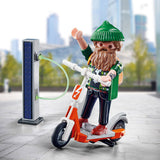 Playmobil specials hipster med e-scooter 70873