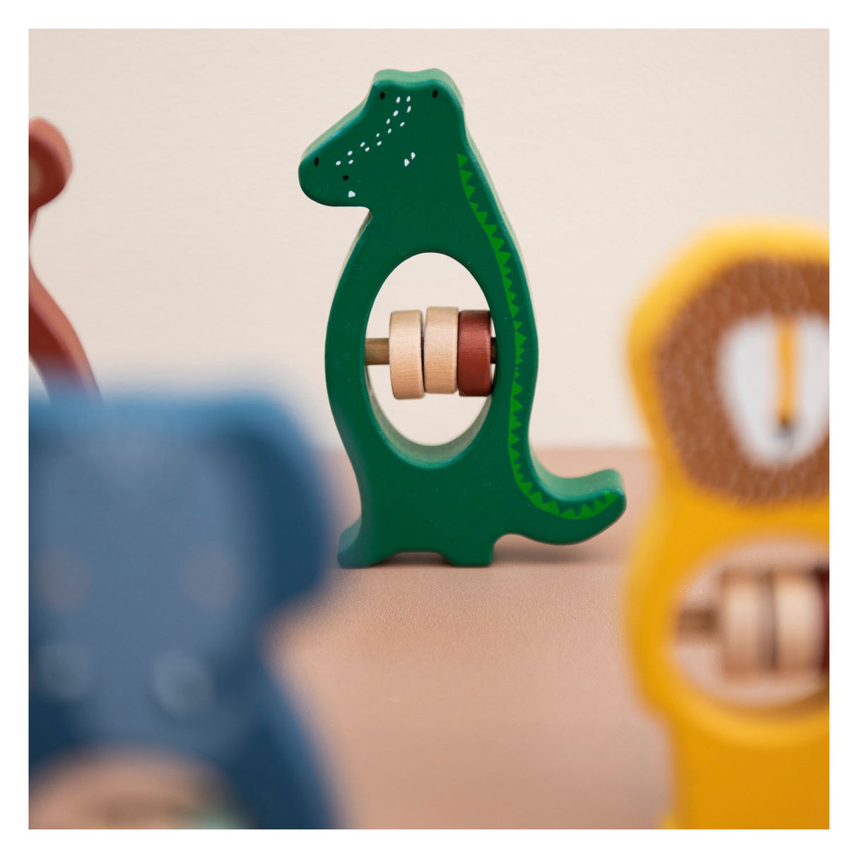 Trixie Wood Rattle Mr. Crocodile