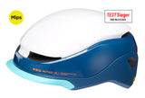 Ked Fietshelm Mitro Ue-1 m (52-58 cm) Blå hvid