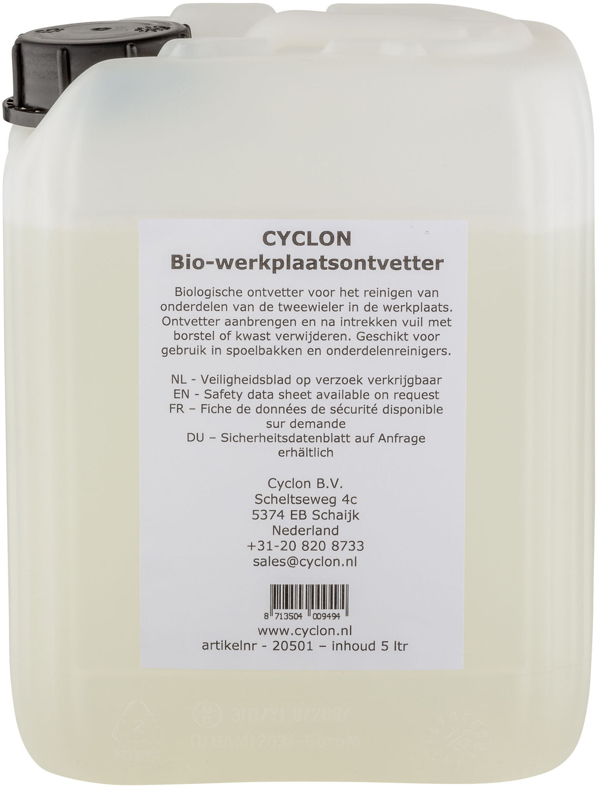 Cyclon Bio Workplace Degaser (5 liter)