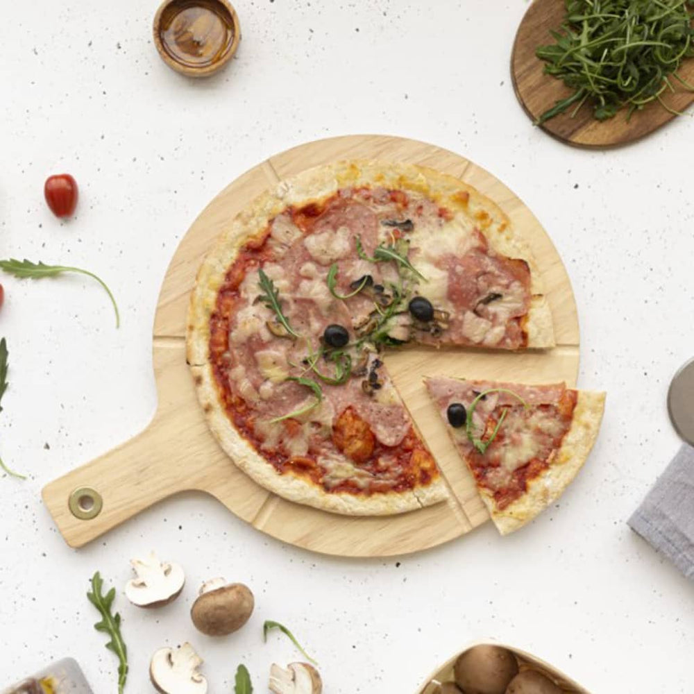 Livoo Livoo Pizzasnijs Set 30 cm træ