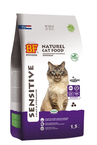Bf petfood kattefølsom frakke mave