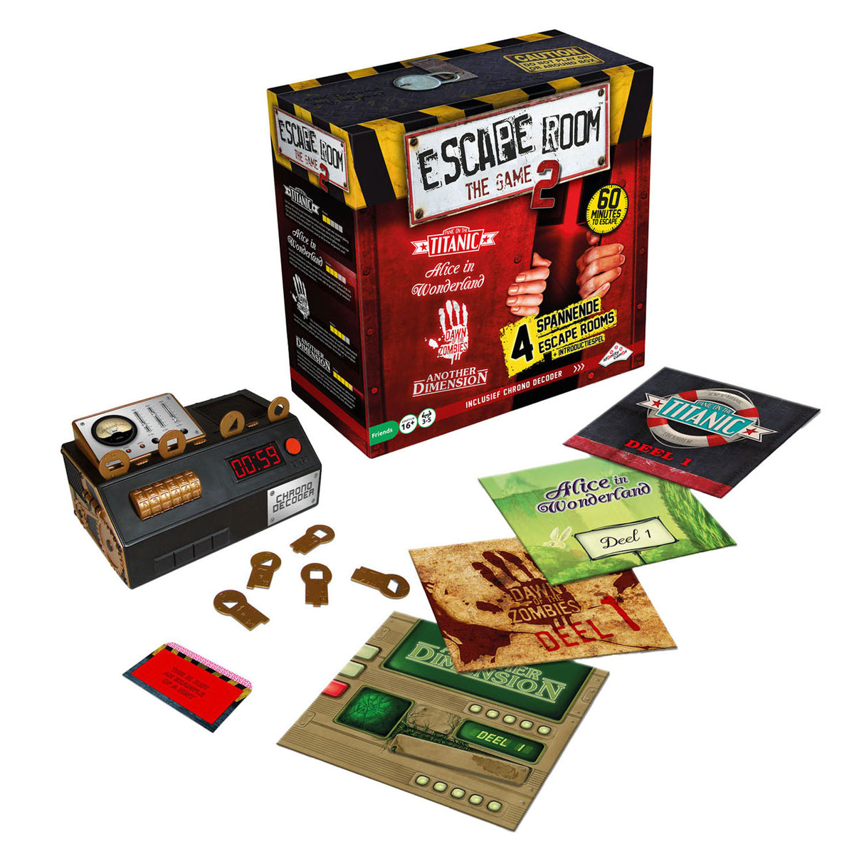 Identitetsspil Escape Room The Game Basic Game