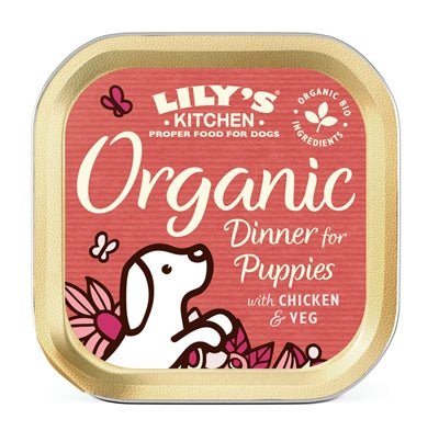 Lilys køkkenhund hvalpe organisk middag