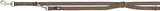 Trixie Dog Leash Justerbar Premium Two -Layer Brown