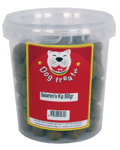 Hund Treatz Salamini kylling