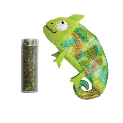 Kong Kameleon med catnip genopfyldelig