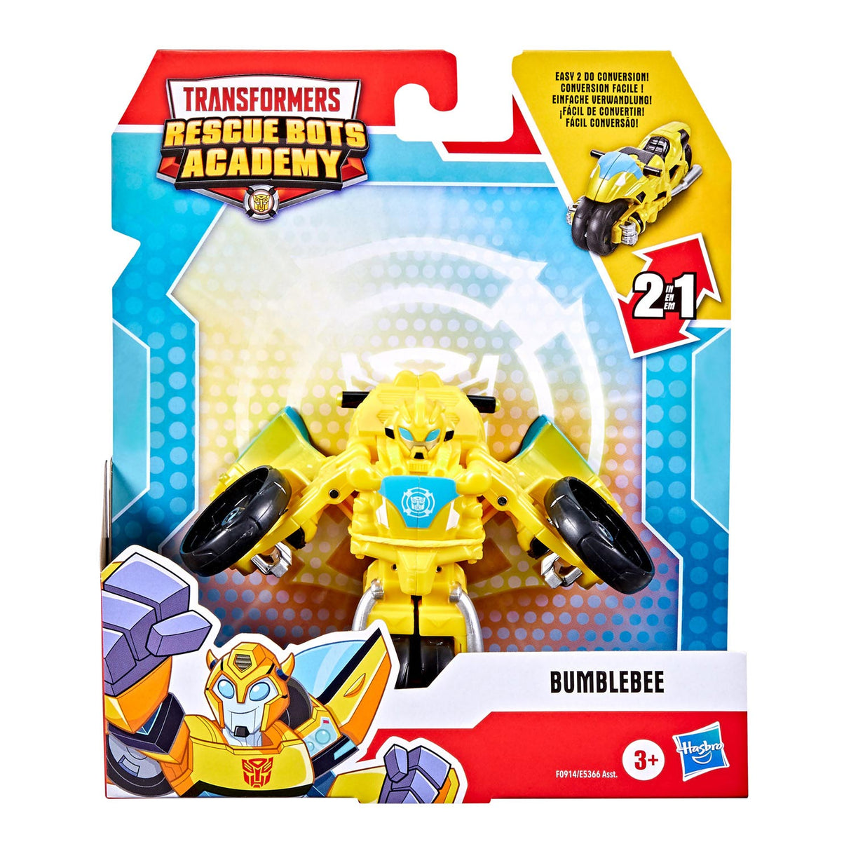 Hasbro Transformers Rescue Bots Academy humlebee