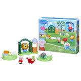Hasbro Peppa går til Zoo Speelset
