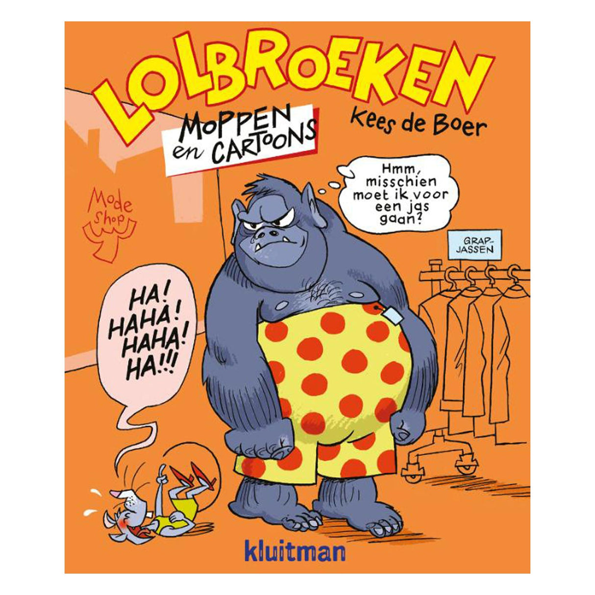 Udgiver Kluitman Lolbroeken Moppenboek