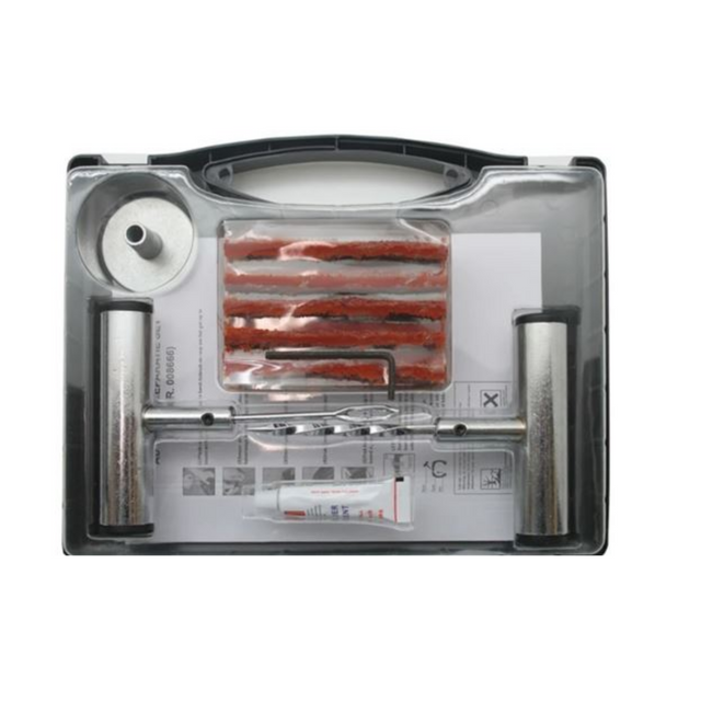 Deli Tubeless Repair Cram Set 'Ekspert' 31 stykker,