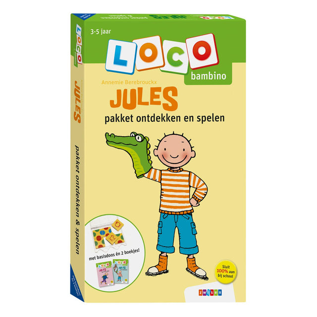 Loco Bambino-pakke Jules Discover and Play (3-5 år)