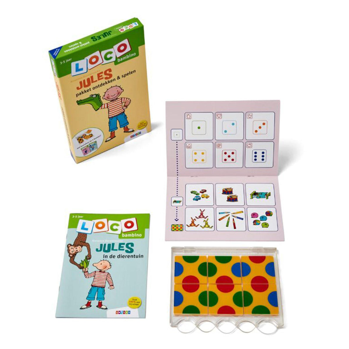 Loco Bambino-pakke Jules Discover and Play (3-5 år)