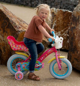 Peppa Pig Børns cykelpiger 12 tommer lyserød