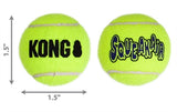 Kong Squeakair Tennis Ball Yellow med bip