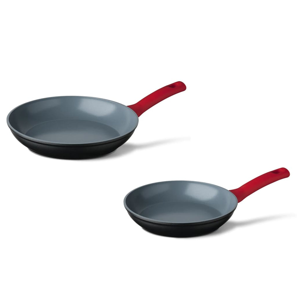 Cuisinox Cuisinox 2-stykke stegepanetrød rød