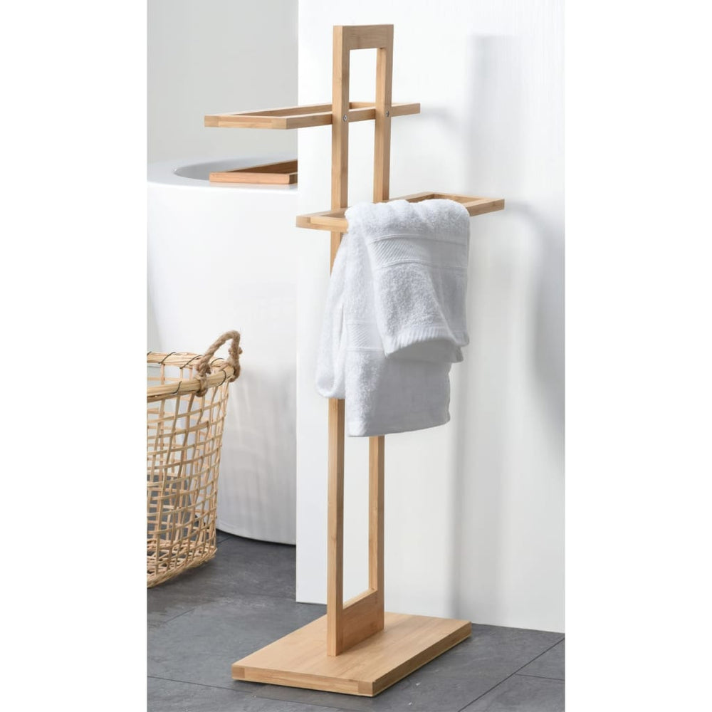 Badeværelsesløsninger Badeværelsesløsninger Håndklæde Rack Bambus 38x32.5x70 cm