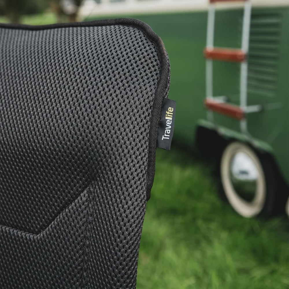 Travellife Travellife Camping Stol Foldning Luxury Monaco Comfort Grey