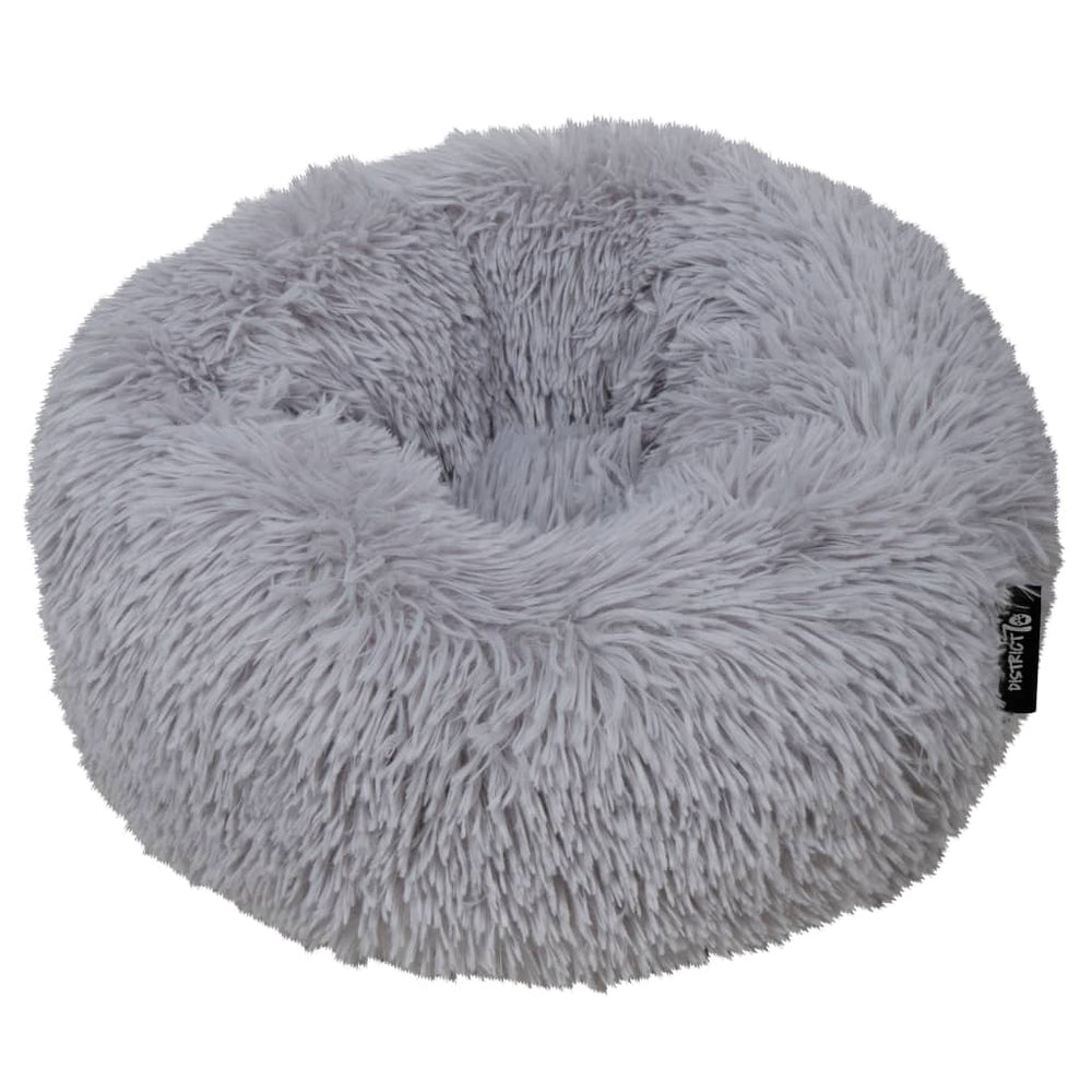 District70 District70 Pets Basket Fuzz S Light Gray