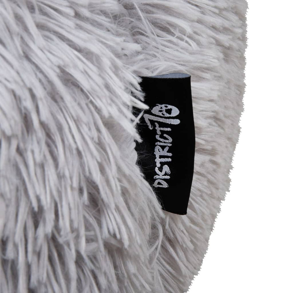 District70 District70 Pets Basket Fuzz S Light Gray