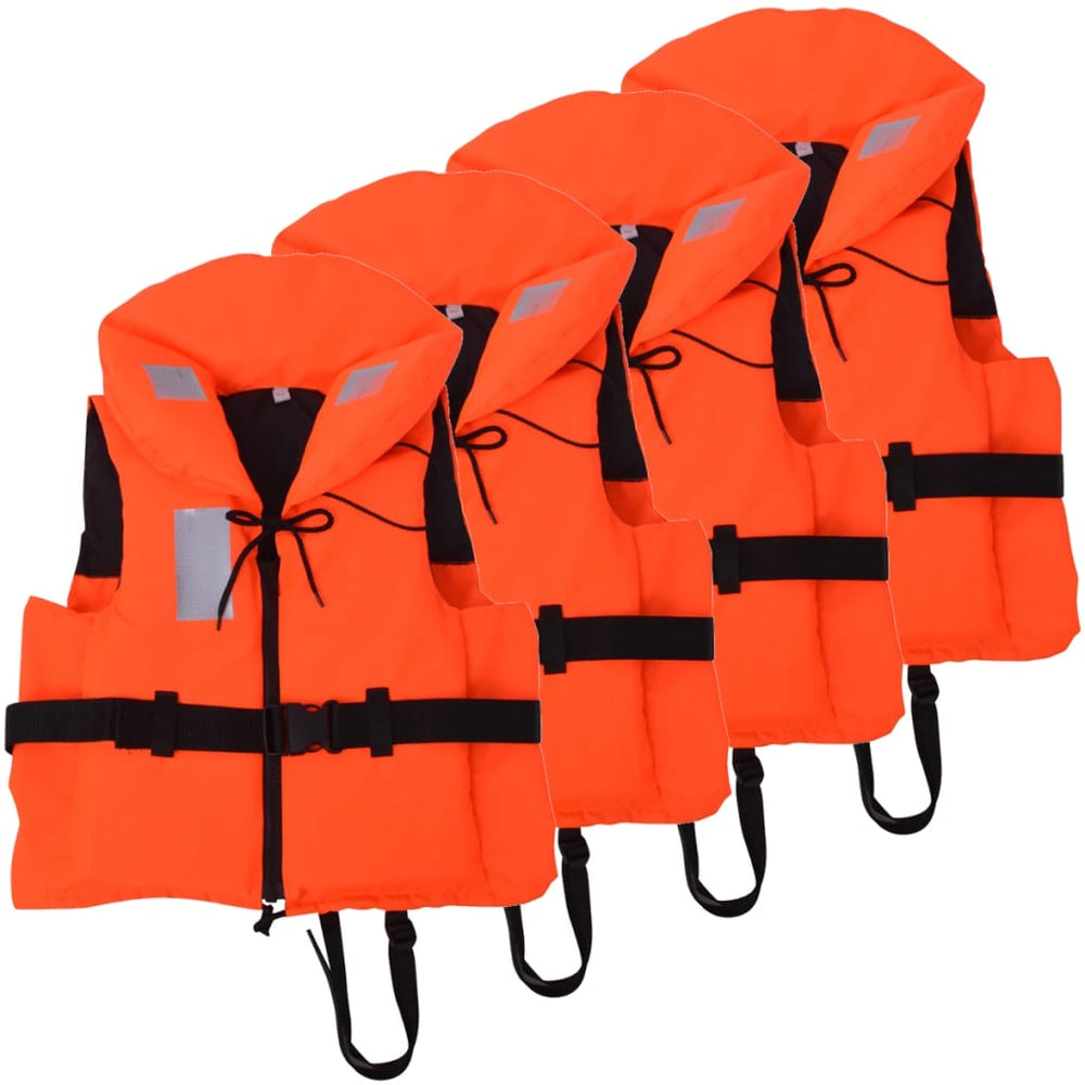 Vidaxl Swimming Jackets 100 N 60-70 kg 4 stykker