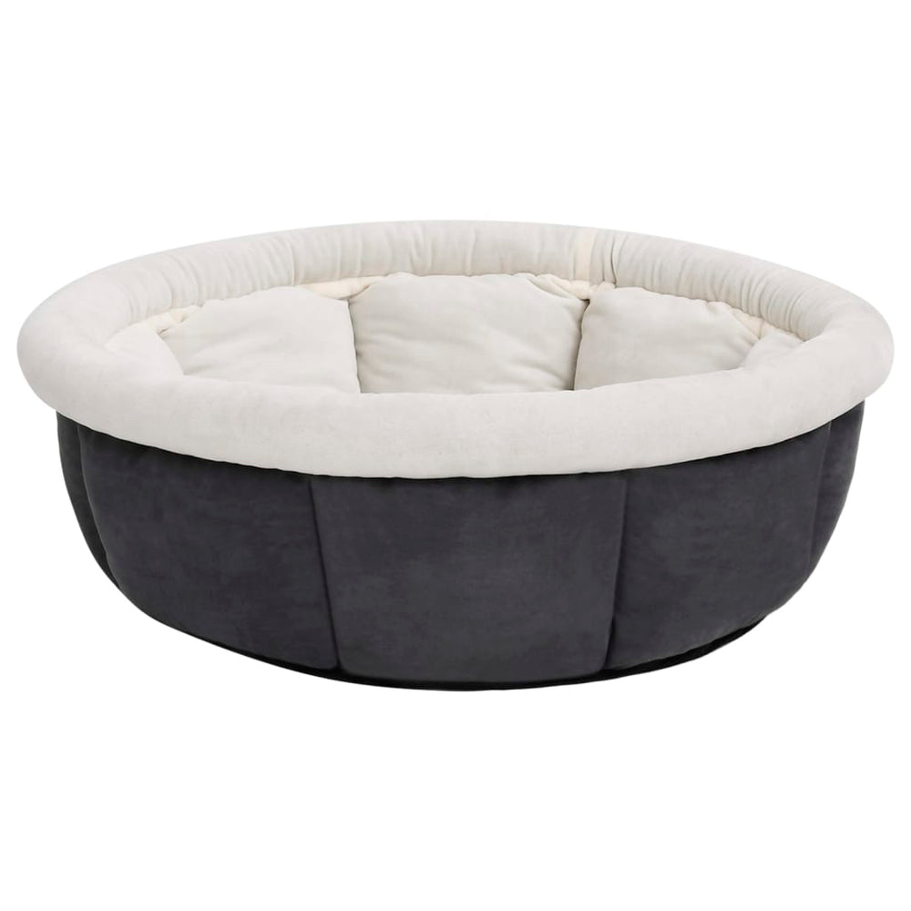 Vidaxl Dog Basket 59x59x24 cm grå