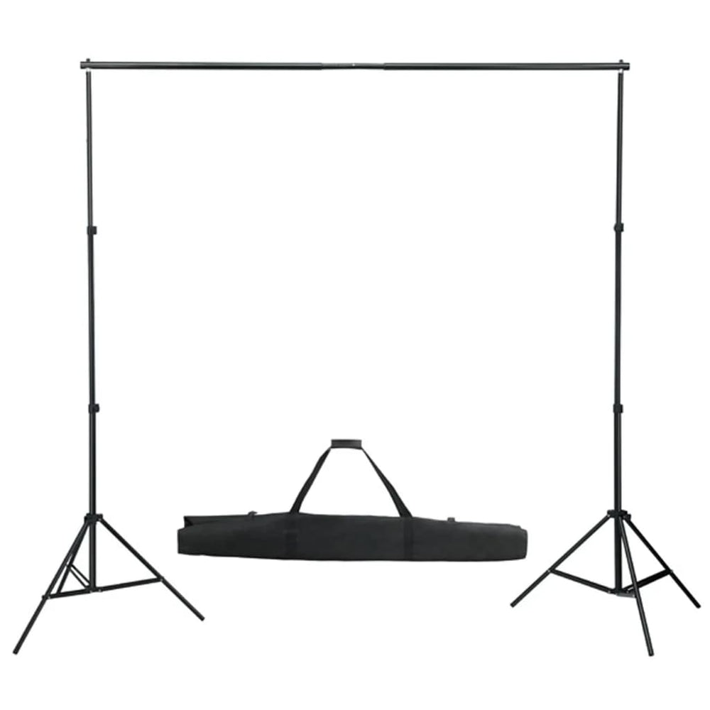Vidaxl Photo Studio Set med belysningssæt og baggrund