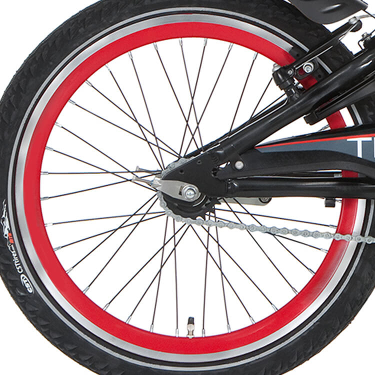 Alpina baghjul 20 Fjern J19DB Red Black SPK