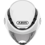 Abushjelm Gamecanger TT skinnende hvid L 58-61cm