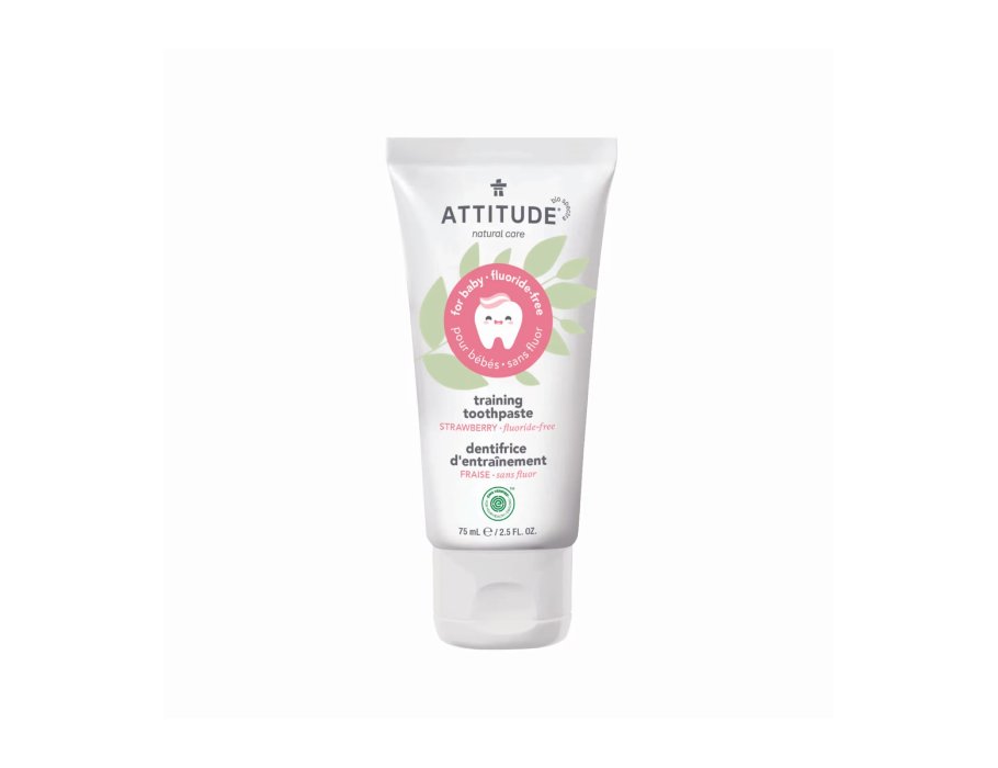 Attitude Træning Tandpasta Strawberry uden fluor 75 ml