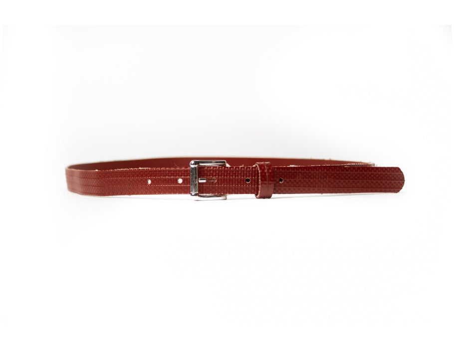 Bendl Belt Fire Slange Red Silver 2x85 cm (damer)