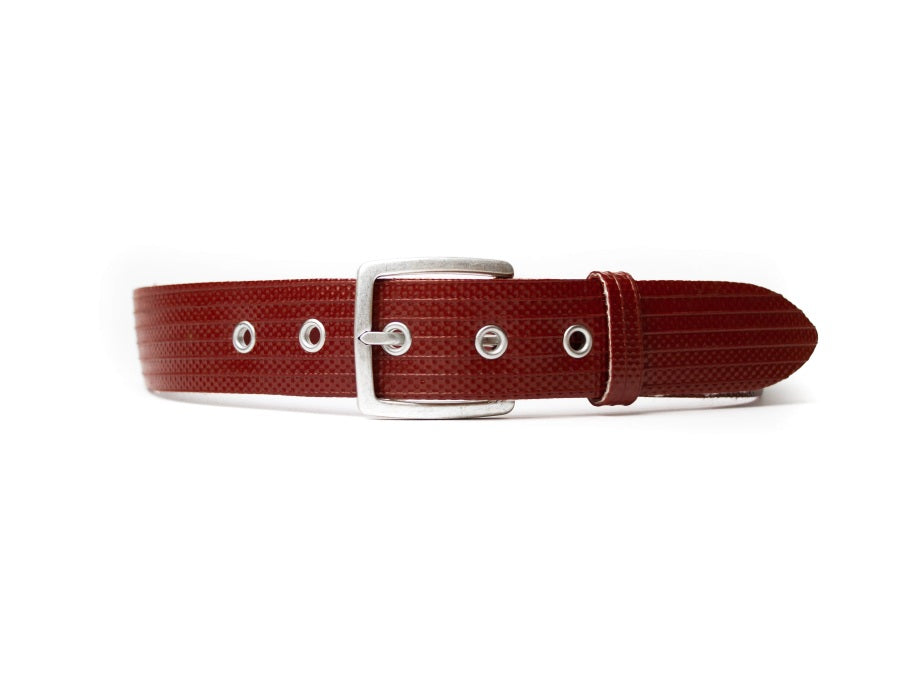 Bendl Belt Fire Slange Red Silver 4x85 cm