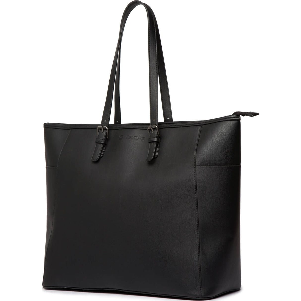 Cortina Milan Shoulder Bag Black Pu læder