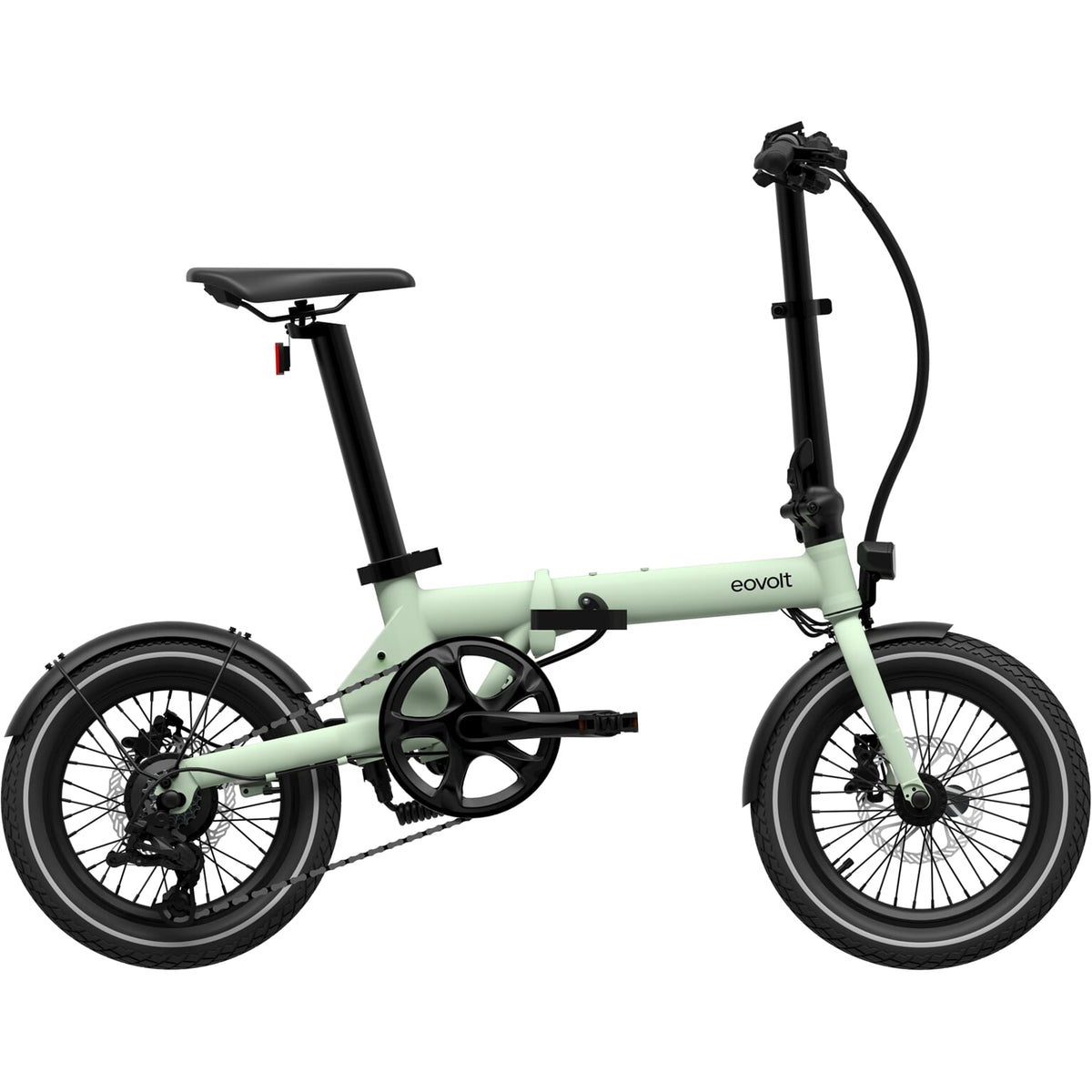Eovolt elektrisk foldning cykel morgen 16 v2 grøn