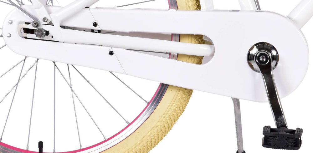 Volare Volare Børns cykelpiger 24 tommer hvid