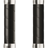 Brook's håndtag Slender Leather Grips 130 mm sort